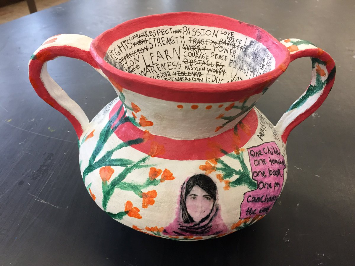 MccKT's tweet photo. Educate a girl, change the world!  @ArtsHWDSB @NFHStudentLife @HWDSB https://t.co/OlPN7QIt4o