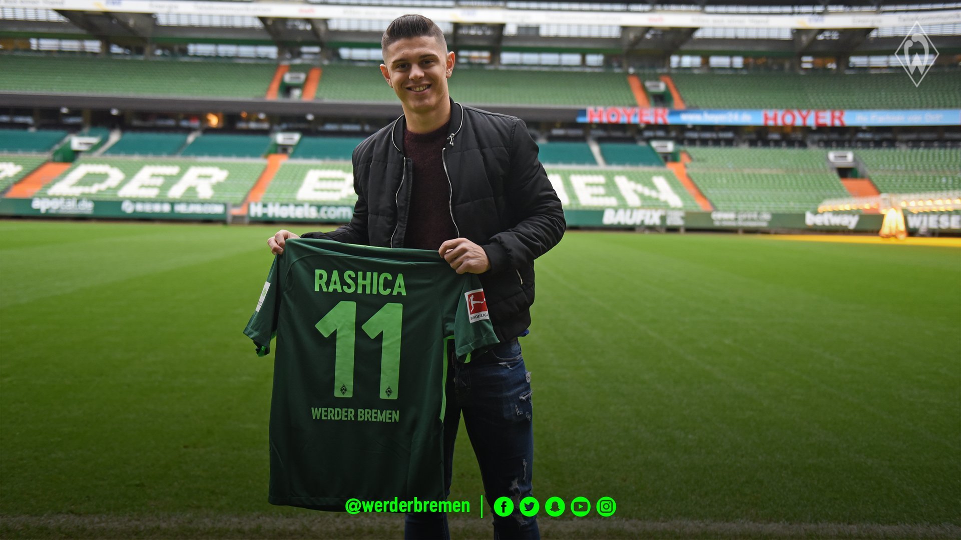 Sv Werder Bremen En On Twitter Milotrashica It S Massive For Me To Be Able To Play For This Club Read Our First Interview With Milot Https T Co Qlxsmnpjnr Moinmilot Werder Https T Co Dufjb1ok6i