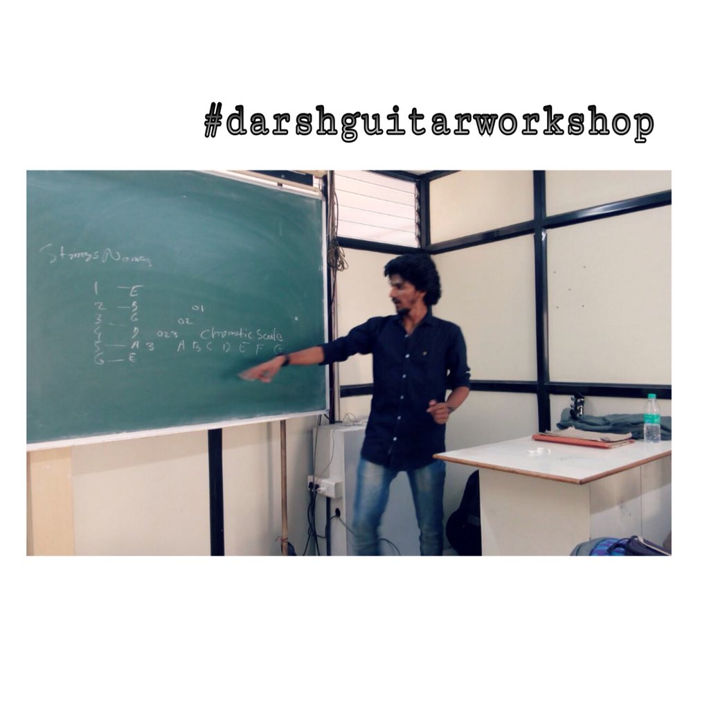 darsh_music's tweet photo. Awesome experience spending time with great audience
#darshguitarworkshop #learning #perfect #perfection #practice #ambition #goals #lessons #acousticguitar #guitarworkshop #chords #theory #tabs #staffnotation #notations #students #learnigprocess #progress #teacher #respect https://t.co/CEEgobKTBf