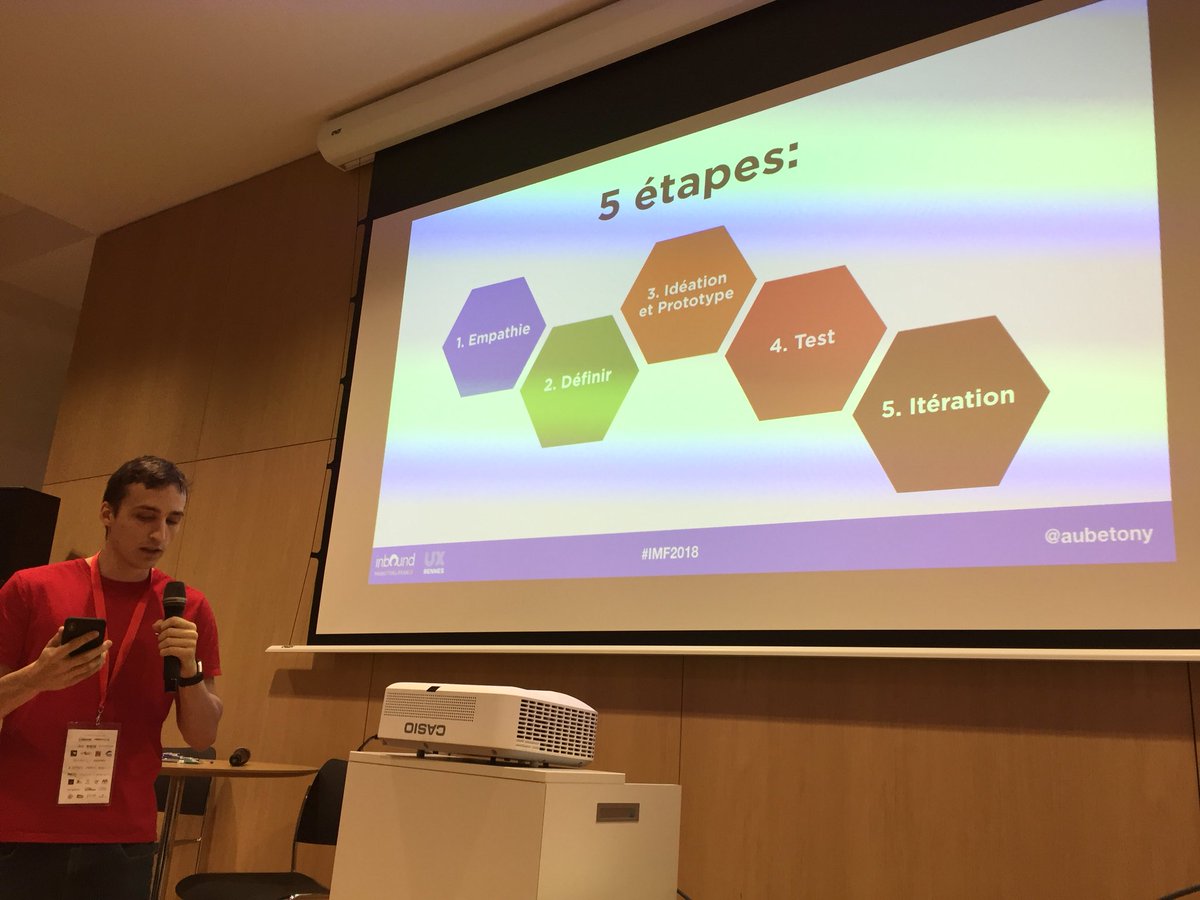 Atelier #designthinking pour créer votre portefeuille idéal avec <a href="/aubetony/">Tony Aubé</a> à #IMF18 <a href="/LeCouventRennes/">Le Couvent Rennes</a>