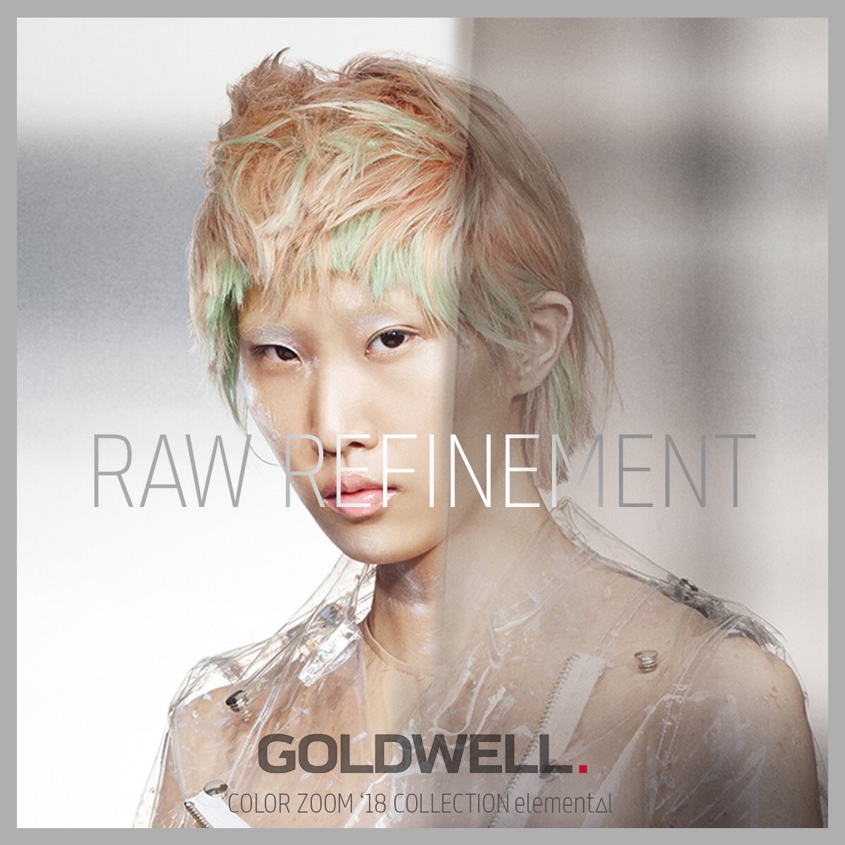 GoldwellUS's tweet photo. The main texture and styling characteristics in the ELEMENTAL Collection are the roughness &amp; edginess in each look. A balance between the raw and the refined – styles that bear a self-made character while being the result of skillful texturing. #getelemental https://t.co/wVHCEPNtU5