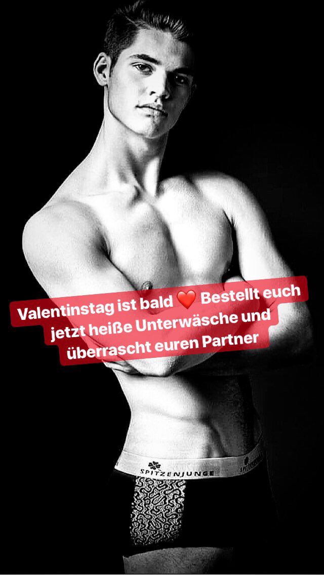 Jungs und Mädels: Valentinstag steht vor der Tür ❤️ Überrascht Euren Partner mit toller Unterwäsche. Wieso sollen sich die Frauen immer „nur“ schick machen! #valentineday #is #comingsoon Modell: Sascha KH03