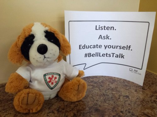 Asking for help is a sign of strength, not a weakness. #BellLetsTalk