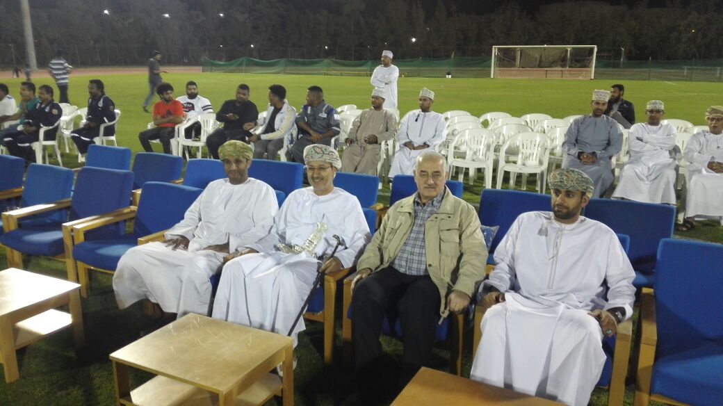 راعي الحفل والمدعوين لحفل ختام البطولة

#بطولة_جامعة_السلطان_قابوس_للمؤسسات_الحكومية_والخاصة_لكرة_القدم