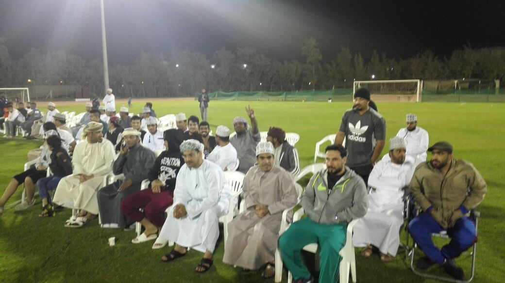 جانب من الحضور الجماهيري للمباراة النهائية

#بطولة_جامعة_السلطان_قابوس_للمؤسسات_الحكومية_والخاصة_لكرة_القدم