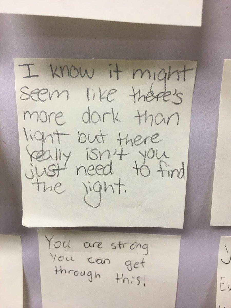 EmilyMavity's tweet photo. So inspired! Help end the stigma around mental illness. #BellLetsTalk https://t.co/nSQ2mjTLMd