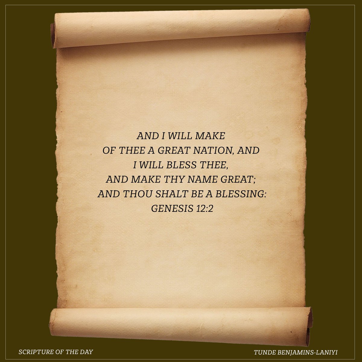 benjamins_l's tweet photo. God will make you a great nation in Jesus name

God will make you a household name in Jesus name
#RCCGFAST2018 #quotesforlife #WednesdayWisdom https://t.co/AjgNejvw0d