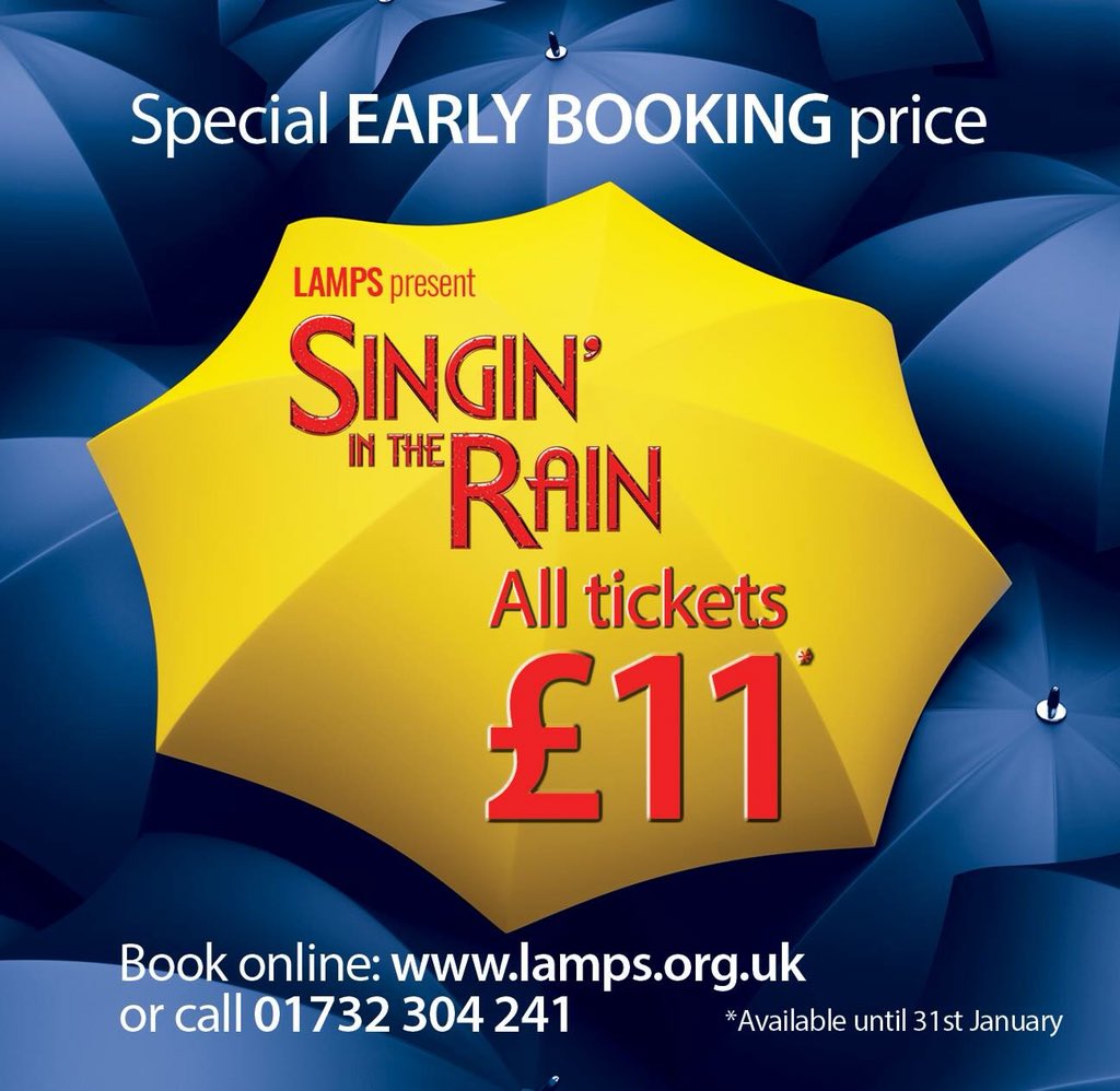 LAMPSTheatre's tweet image. Just a few hours remaining on our special earlybird ticket offer. All seats just £11 Buy: lamps.org.uk or 01732 304241 3-7th April @emftheatre @TonbridgeTownTe @tonbridgesearch @TonbridgeDaily @TonbridgeBlog @TonbTweetUp @TonbridgeDrama @TonbridgeLions @RazzTonbridge