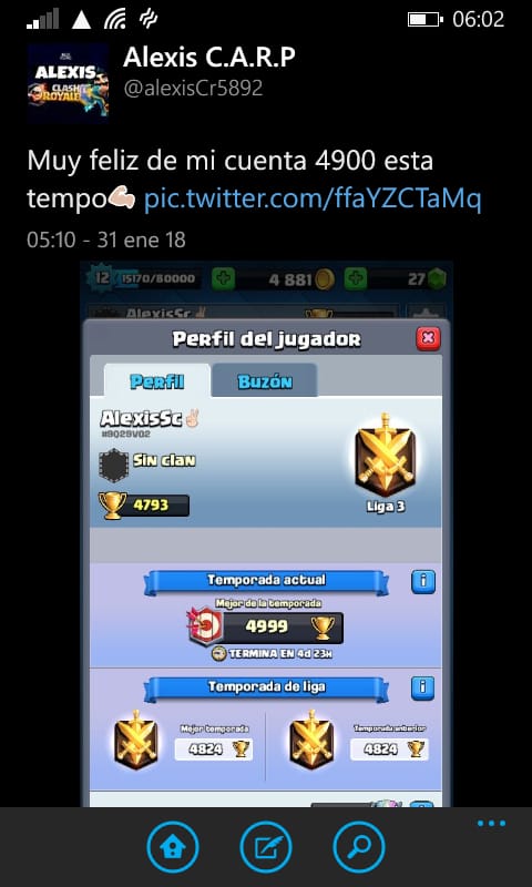 TrueAlexCv's tweet photo. ¡AYUDA! A mi compañero @Joselu_TsG le han robado la cuenta. El personaje es @alexisCr5892 Mofandose en twitter de su nueva cuenta y borrando tweets. 

¡RT para difundir! Gracias https://t.co/DQhm7R9gFi
