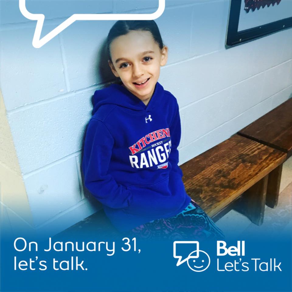 KateMcGregr's tweet photo. My everything, my purpose and most cherished reason to keep going is this girl! Let's end the #stigma #BellLetsTalk #MentalHealthMatters #MentalHealthAwareness https://t.co/wn8cALGoG4
