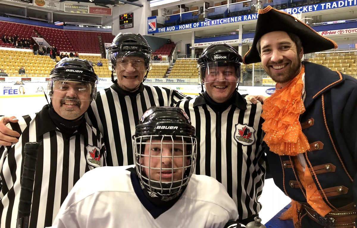 #appreciation for our #KMHArefs who are always huge supporters of our program! <a href="/Kaptain_Kip/">Kaptain KIP</a> is always ready to cheer us on too!
