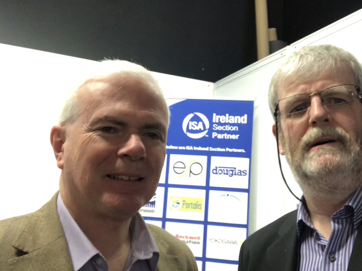 IrelandISA's tweet photo. Billy Walsh &amp; Declan Lordan at the ISA Stand (W01A) in Dublin for the National Manufacturing Exhibition and Conference today  #msc18 https://t.co/TaAVnqGgUC