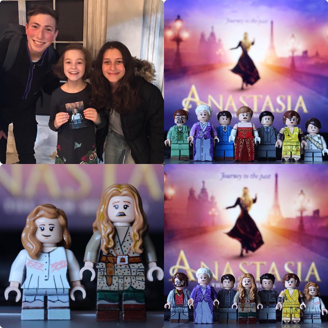 YoungBwayNews's tweet photo. Nicole meeting the creator of #BroadwayBricks! #AnastasiaMusical https://t.co/KtrNHq14qm https://t.co/5tekuZUII4