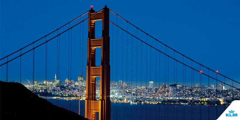KLM's tweet photo. This is how you find your way in the City by the Bay! https://t.co/gdAJ3meHTB #KLMblog https://t.co/WN4xgopgvc