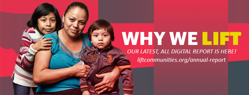 LIFTCommunities's tweet photo. We’re proud to announce that LIFT’s latest annual report is finally here - and it’s all digital!
Explore our new microsite to learn all about the important work that took place with LIFT families over the past year. No PDF downloads required!
Visit: https://t.co/85znd5aryH https://t.co/kJzGkb20Nb