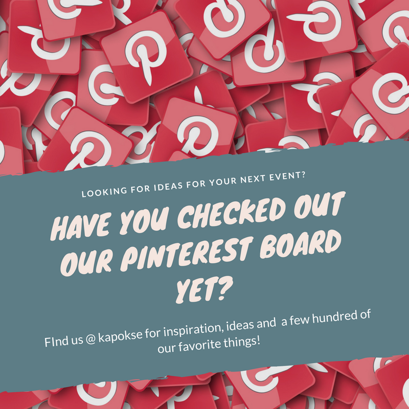 KAPOKSE's tweet photo. Searching Pinterest for ideas? Check out the Kapok Special Events board for inspiration to turn your event into the talk of the town! Want to see our gorgeous facility for yourself? Call 727.725.8733 to schedule your tour and find out how we can make your event extraordinary! https://t.co/i0T96HHNxa