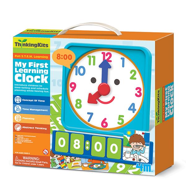 4M_ind's tweet photo. Teach your tot how to tell time & create a schedule while having hands-on #learning fun with My First Learning Clock! β° π https://t.co/DNwOTODHQZ #4M #4MakingLearningFun #kidsactivities #preschool #earlyed https://t.co/ZB6XGTTuN5