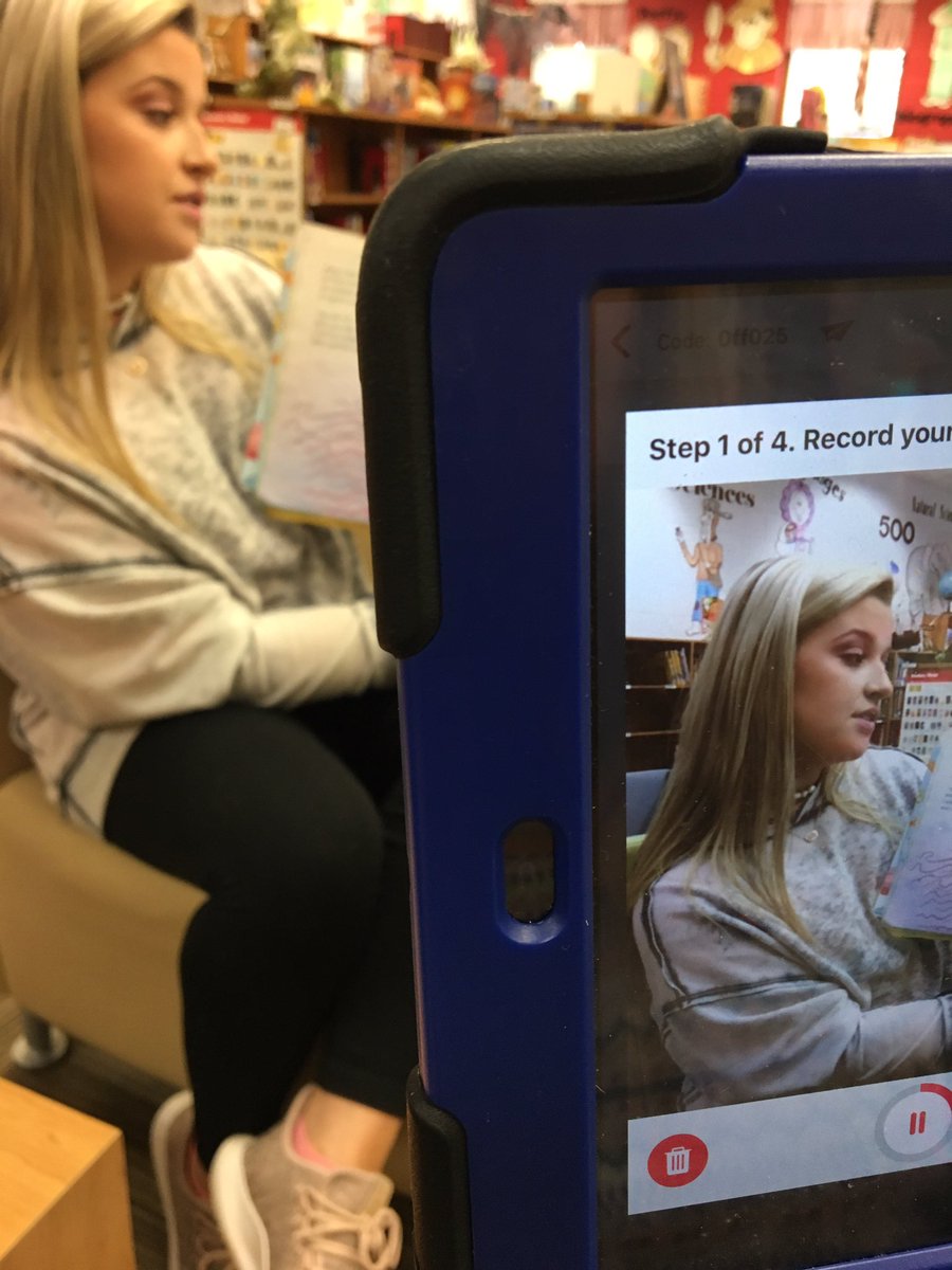 LBintheLIB's tweet photo. @OESTribe and @OHSTribe students participating in #worldreadaloudday using my favorite @Flipgrid! Thank you @CCHSTribe for inviting us to collaborate! https://t.co/PJDaIYCEZe