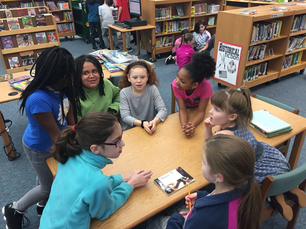 MrsWidstrand's tweet photo. More BOB teams off to a strong start! #BOB #BattleoftheBooks #Collaboration @apexescougars @ApexesL @MrsWidstrand https://t.co/cD5mGIAxQR