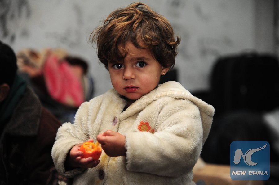 XHNews's tweet photo. 13.1 million Syrians need help.
UN official underscores impact of fighting on civilians in #Syria, saying 13.1 million in need of protection, humanitarian assistance https://t.co/X4Xbe7V7Do https://t.co/4AepKPnTyM