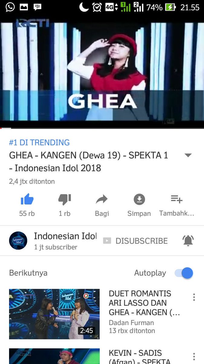 AdiputraMichell's tweet image. Semangat terus kak Ghea, selalu suka denger suara Kak Ghea, selalu menanti-nantikan suara Imut Kak Ghea @gheaIdol9 . Jam 3 pagi pun aku akan tetap bangun demi kak Ghea @gheaIdol9 #IndonesianIdol #IdolbyOpera #GrabTakesYouThere @IndonesianIdol #Top11