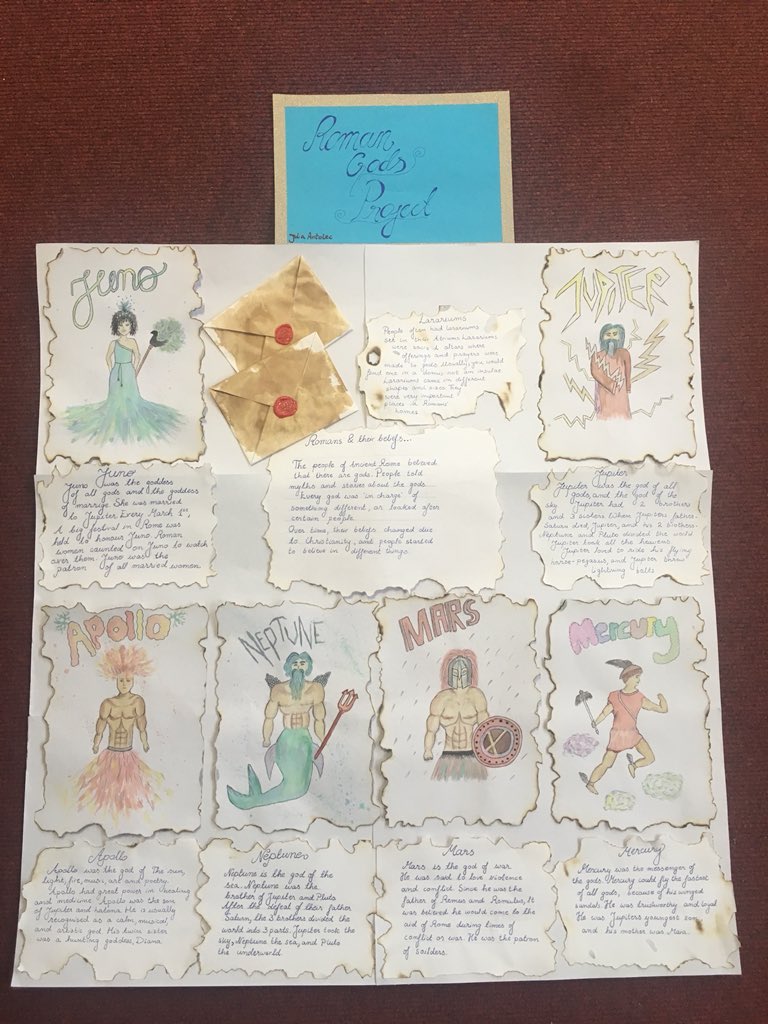 ggontyte's tweet photo. Very proud teacher! Amazing 1st year history homework. ❤️ “Creativity is intelligence having fun”- Albert Einstein. @Colaistebride https://t.co/cGPavuZmzk
