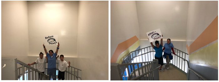CCEA_Hartford's tweet photo. Can you believe 12-14 year old students did this? After 16 weeks students at Burns Latino School Graduate tonight! They've learned critical workforce readiness skills & soft skills for a brighter, more successful future! Transforming Place, Transforming Students! #LetsPaintCT https://t.co/q7eV9B0eQo
