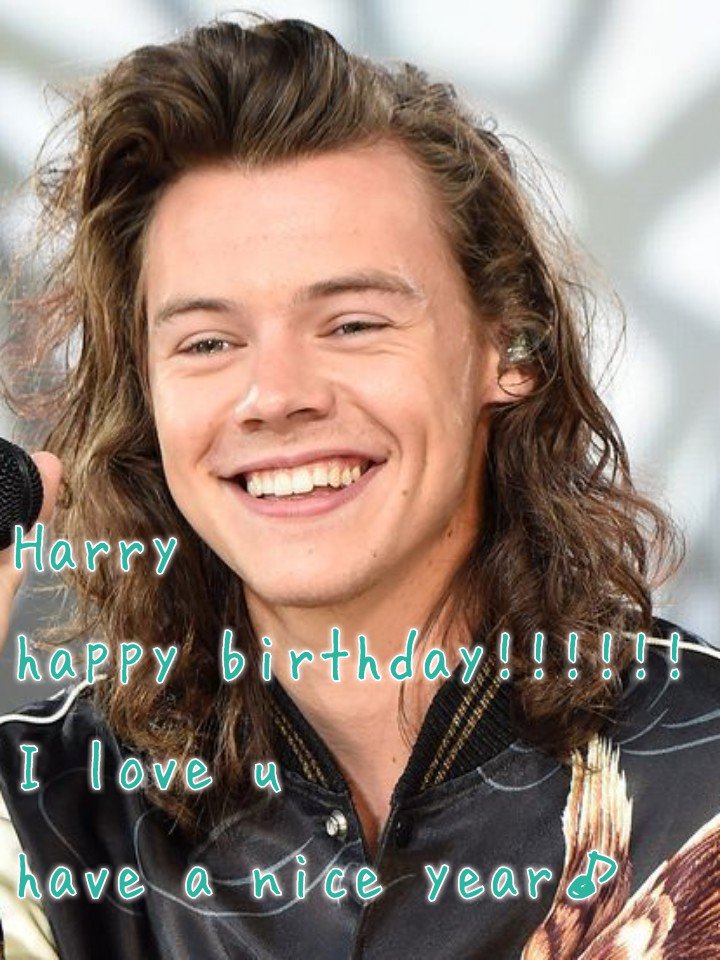 Harry happy birthday!!!!!   
