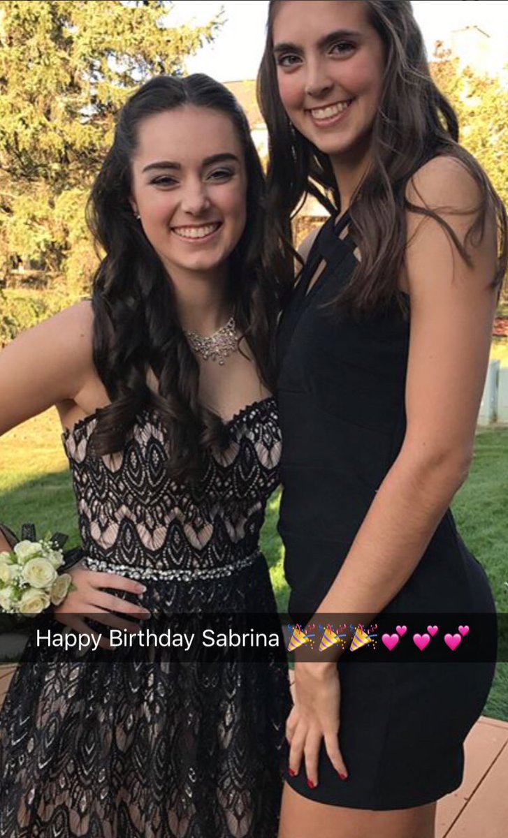 AbbeySoutar's tweet photo. Happy birthday Sabrina  love you so much b have an amazing day ❤️❤️ https://t.co/7cJz0lxw5v