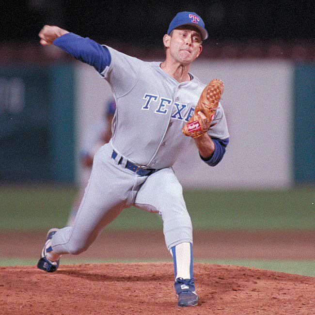 Nolan Ryan struck out 203 batters in 1991...at the age of 44. Happy Birthday to the 