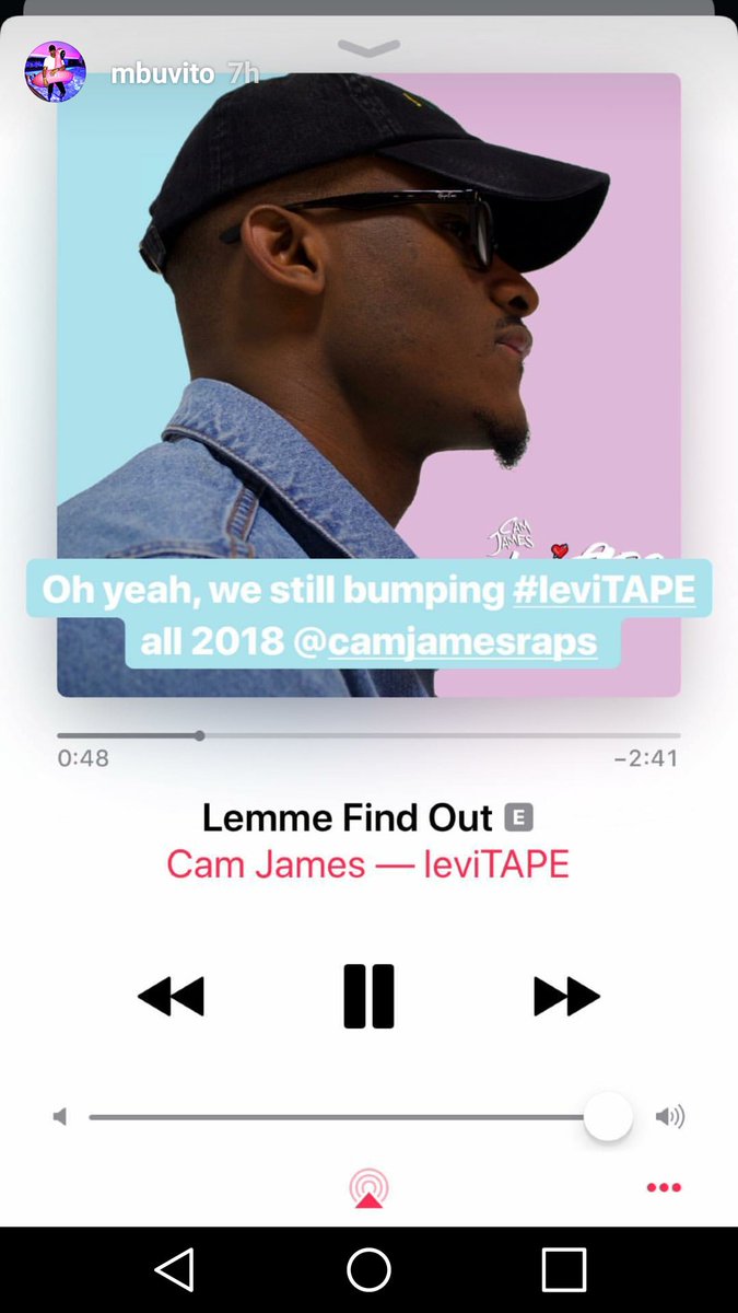 hardaWAVE's tweet photo. Congrats to @camjamesraps for breaking 20k streams on his sophomore album, #leviTAPE! 💘 https://t.co/FIReMeRPMd