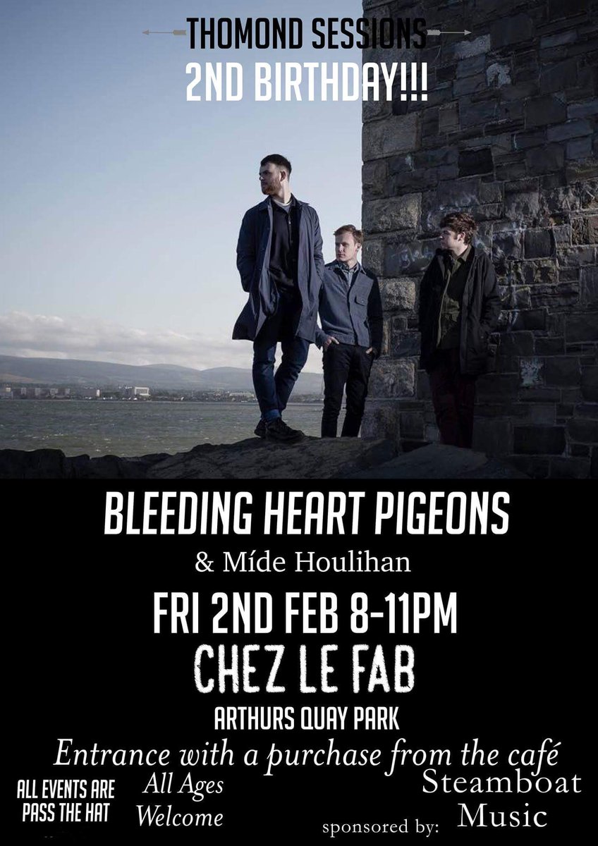 Playing an acoustic show in Limerick this Friday evening - Come along! <a href="/thomondsessions/">Thomond Sessions</a>