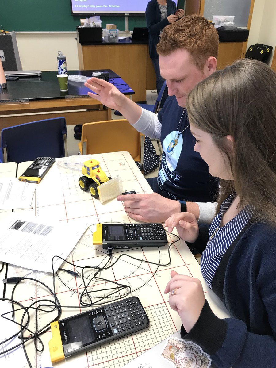 Creating safety bumpers with force sensors with the UTeach students at the University of Florida! #T3Learns