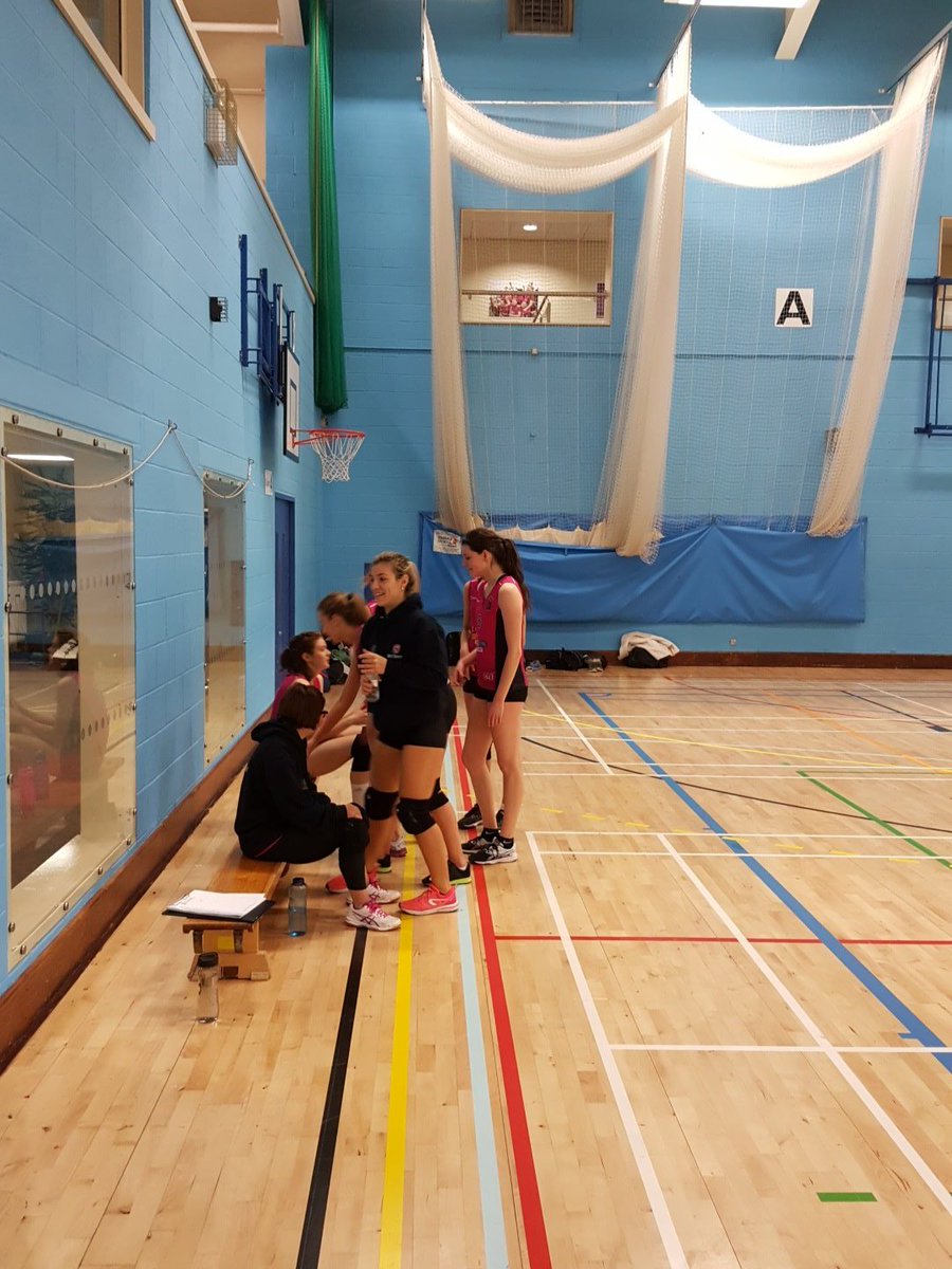 First set to Trent girls! #TrentGirlsCan #BruisePink #ProudtobePink