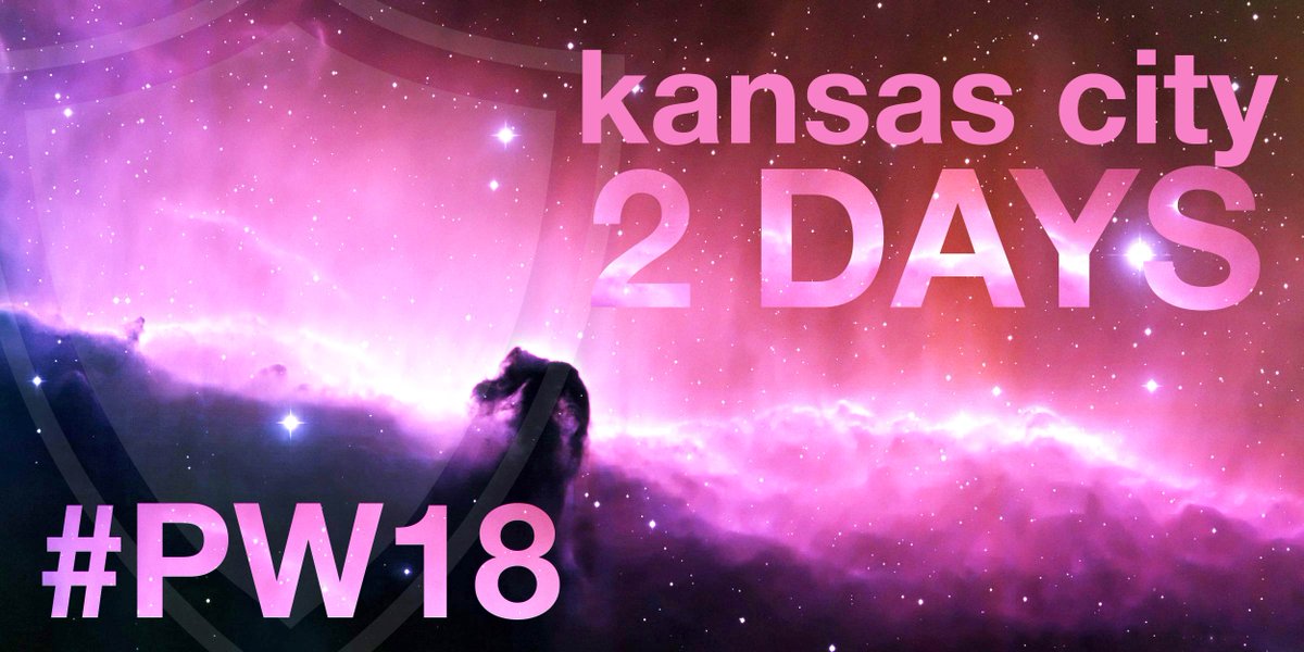 PlanetWisdom's tweet image. 2 DAYS until #PW18 Kansas City!!
Are you packed?!