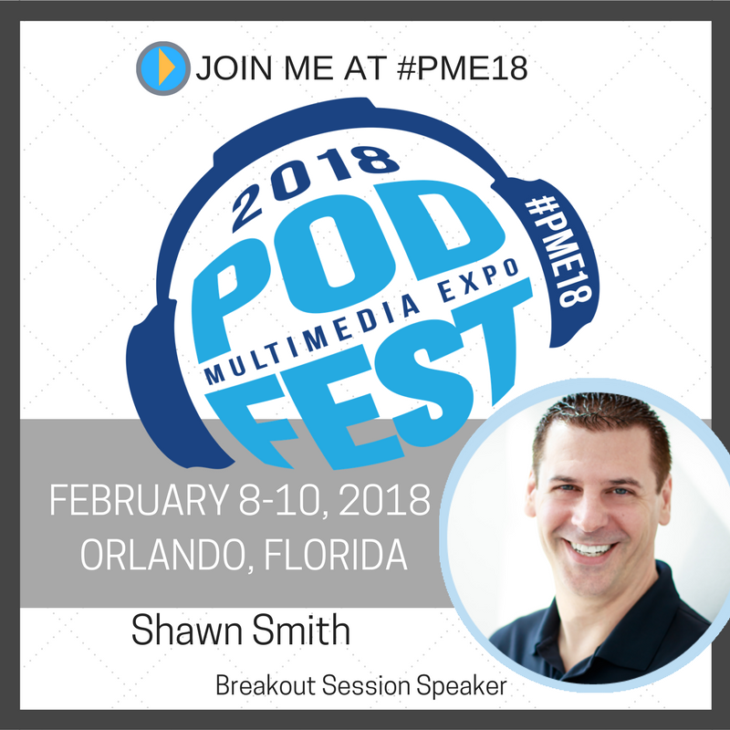 podfestexpo's tweet photo. Join Shawn Smith (TheMobilePro) @themobilepro_ and thousands of other innovators at Podfest Multimedia Expo - Feb 8-10, #Orlando, FL #PME18 #keynotespeaker #podcaster #podcast #BestPodcast #PME18 https://t.co/kik3djMDIo