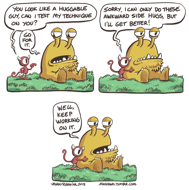 Hug monster 