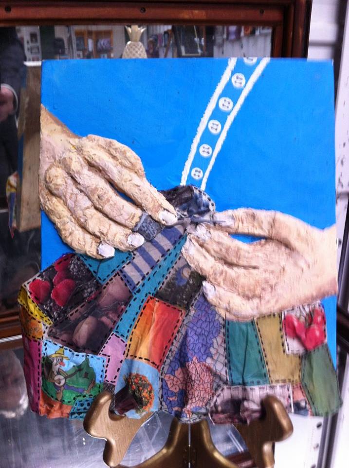 BuckaBillyArt's tweet photo. "Mamaw's Hands" Mixed Media by Bonita Parsons: $175.00. — at Grayson Gallery &amp; Art Center, Inc. LOCATED IN GRAYSON KENTUCKY https://t.co/srtJYgtppp