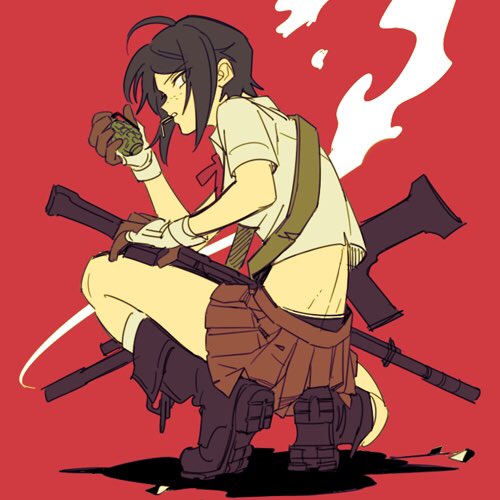 「 ᴡʜᴀᴛ? ɢɪʀʟs ᴀʀᴇ ᴋɪʟʟᴇʀs ᴛᴏᴏ. 」