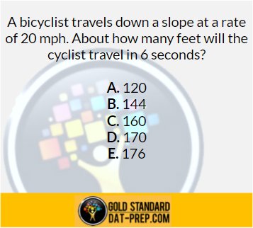 GoldStandardDAT's tweet image. DAT Question of the Week! This week it is from the DAT QR&amp;amp;RC section, we will post the correct answer tomorrow.
#DATprep #DATMath #DATQR #acetheDAT #predental