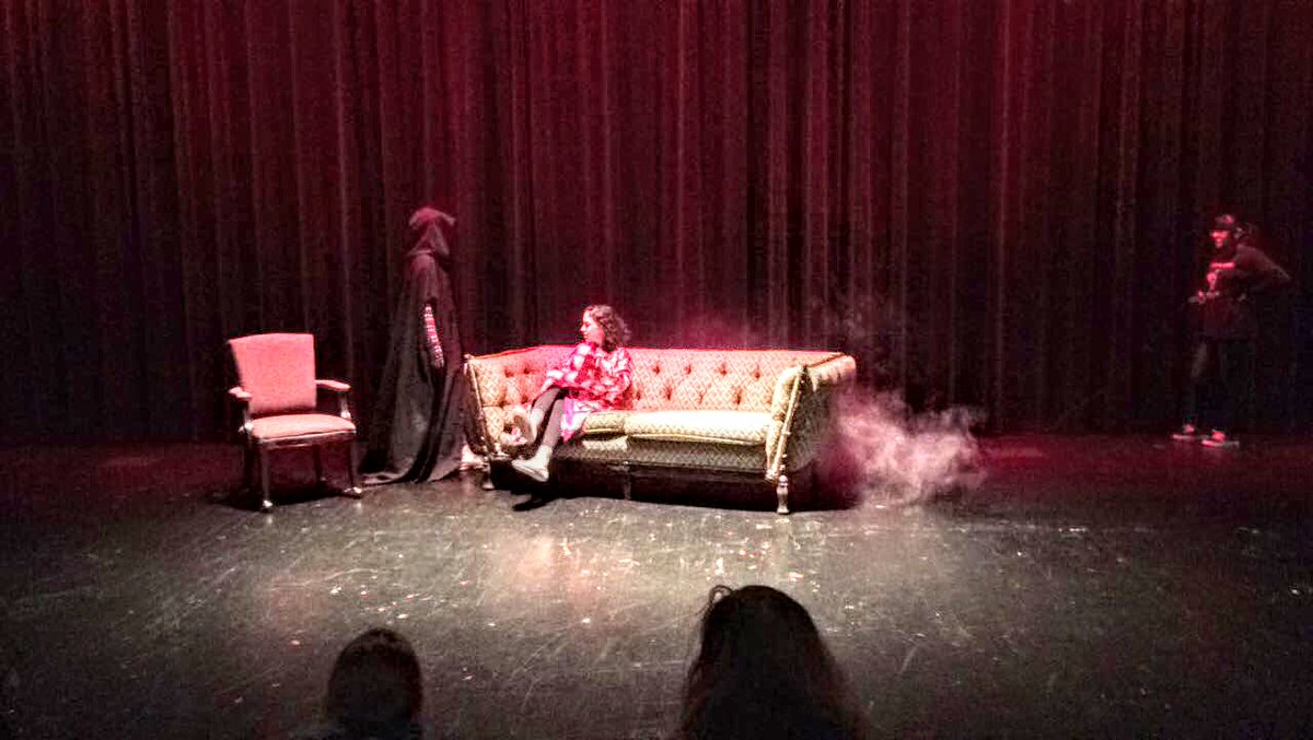 IHS_DC's tweet photo. @netzeroJMS rocked it today in the theatre!!  Thank you Elisa (Sr), Hannah (Jr), Leslie (Sr), and Violet (So) for helping us show Lady Bird Johnson MS what we do @IHS_DC !! https://t.co/UdX8amRon1