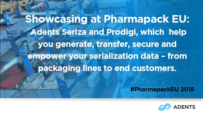 Adentsinfo's tweet photo. Live Demos: See #Serialization in Action at #PharmapackEU 2018 with our partners @Microsoft and #Germark https://t.co/oCJSfFMwkZ https://t.co/v9TDRH2CGB