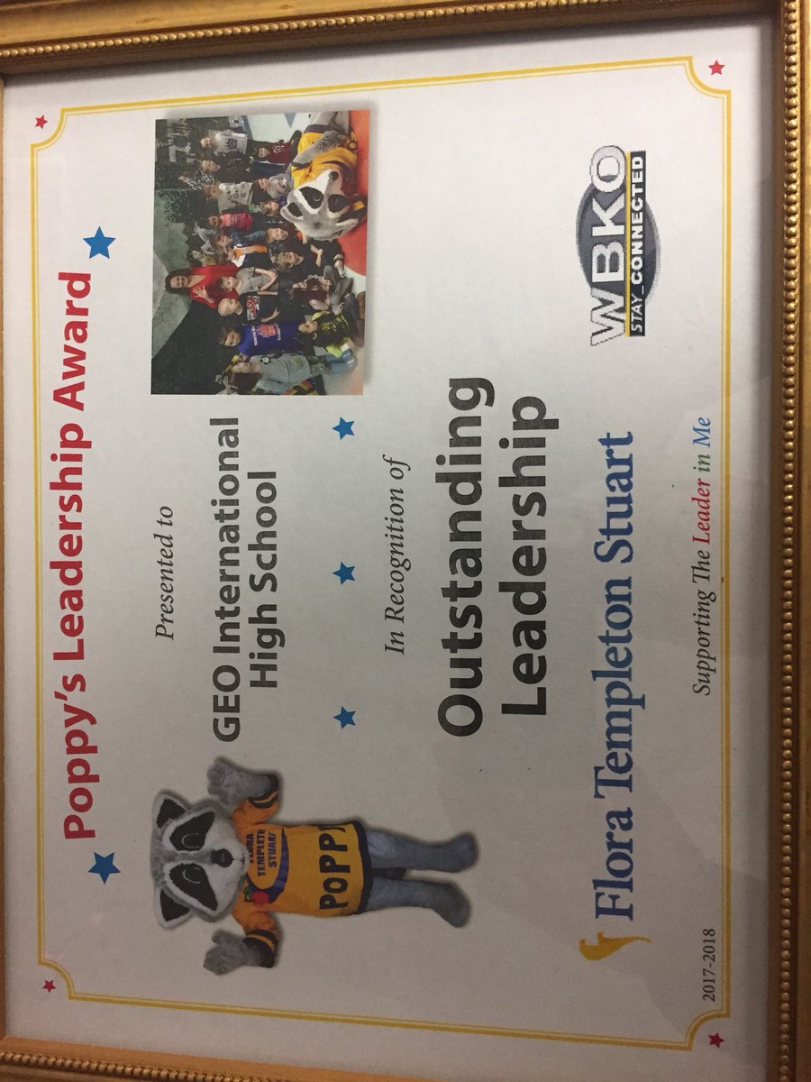 GEO International HS tweet media