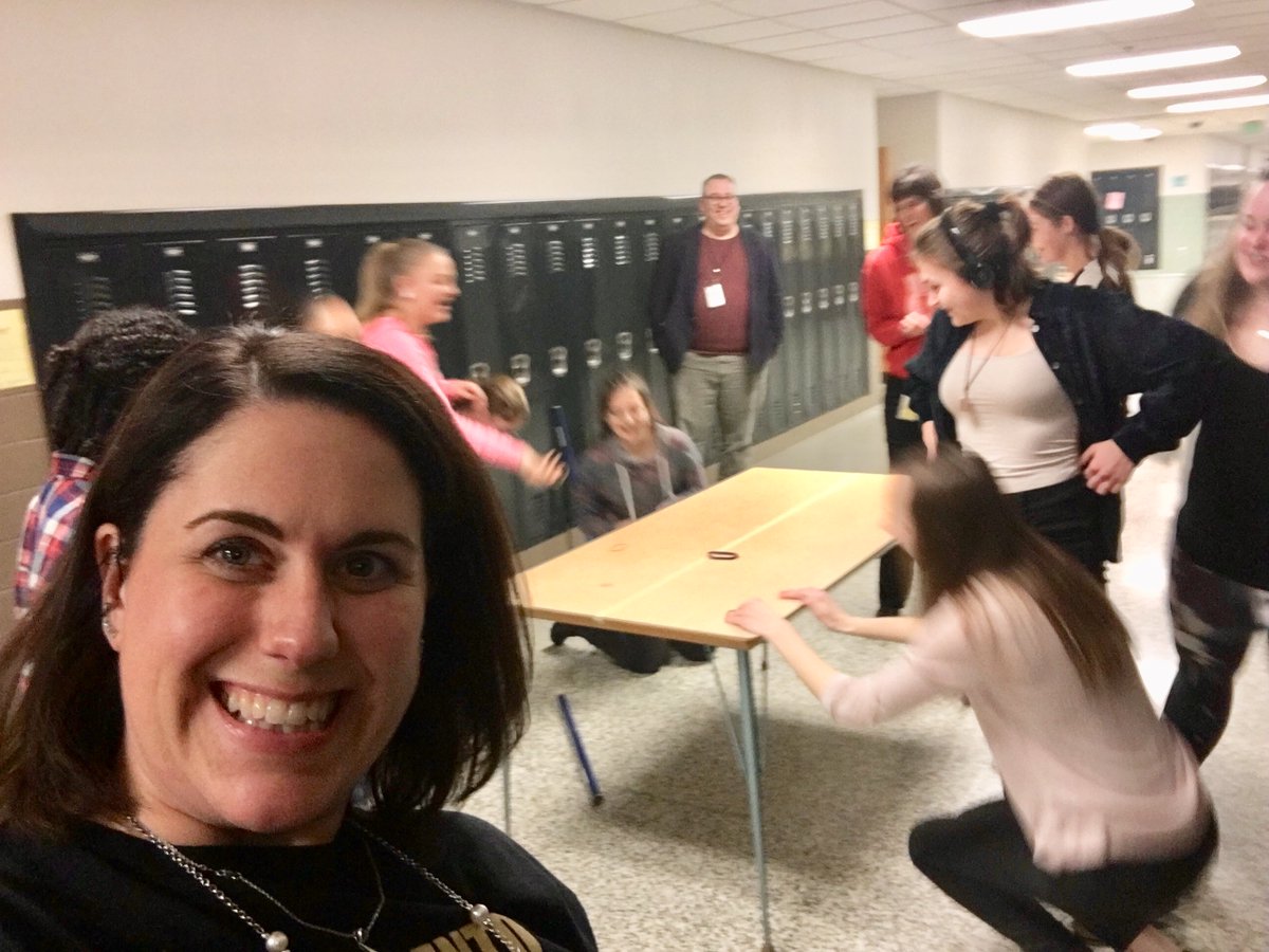 We had so much fun with the language club Olympics! #WarriorSelfieCelebration