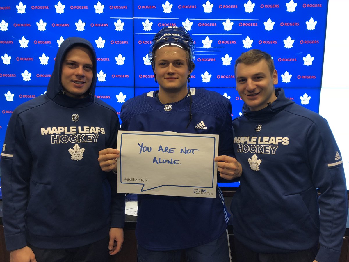 You are not alone. #BellLetsTalk