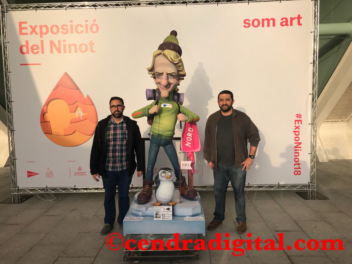 CendraDigital's tweet image. Calleja de Ximo Esteve para la Falla Andrés Piles #ExpoNinot18