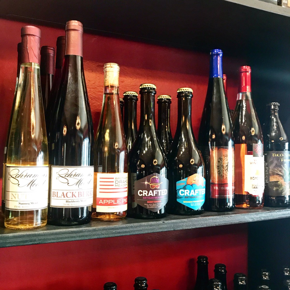 Our #mead selection is starting to expand!! We have some pretty fantastic ones in stock from <a href="/SchrammsMead/">Schramm's Mead</a> <a href="/brosdrakemead/">Brothers Drake</a> <a href="/CraftedMead/">CraftedMead</a> <a href="/ValleyVineyards/">Valley Vineyards</a> and <a href="/bnektar/">B. Nektar</a> !! #TheBarrelHouse #DYT #Dayton #Ohio #drinkup