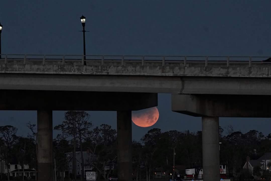 seasolshades's tweet image. 🌚 Full #Blood #moon #Eclipes #Daytona #Beach 🌴