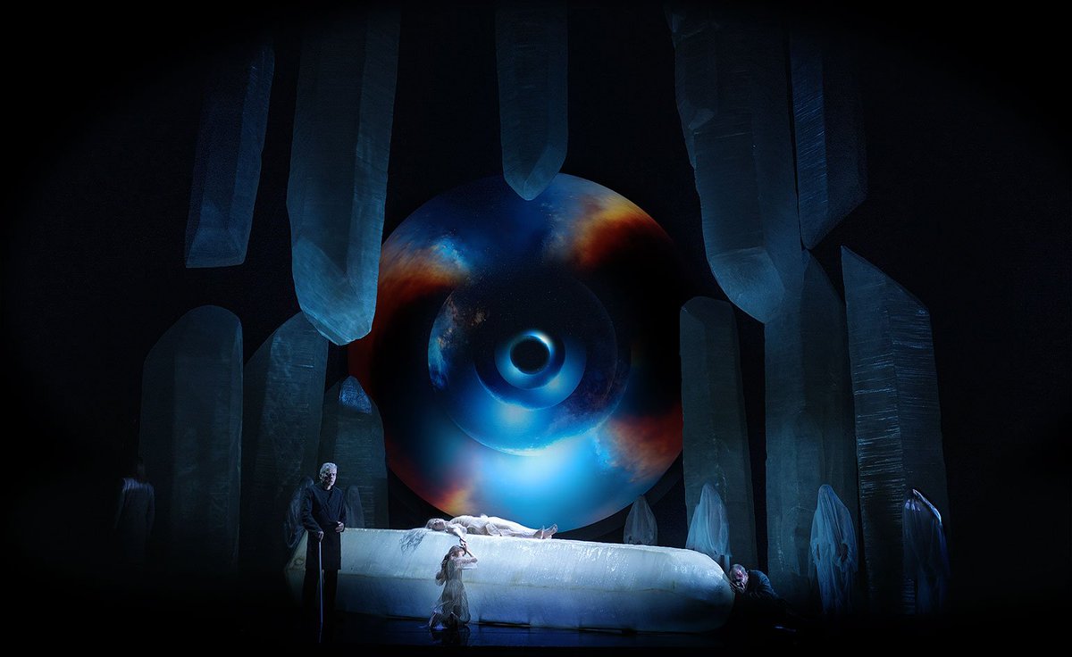 GibranRamos's tweet photo. P O W E R trio: Abramovic, van Herpen &amp; Brambilla on Debussy's dark and disturbing masterwork "Pelleas et Melisande". A cosmic reinterpretation to commemorate Debussy's 100th death anniversary @operavlaanderen @wallpapermag https://t.co/lIgKey10kQ https://t.co/F4JZcRQTRX