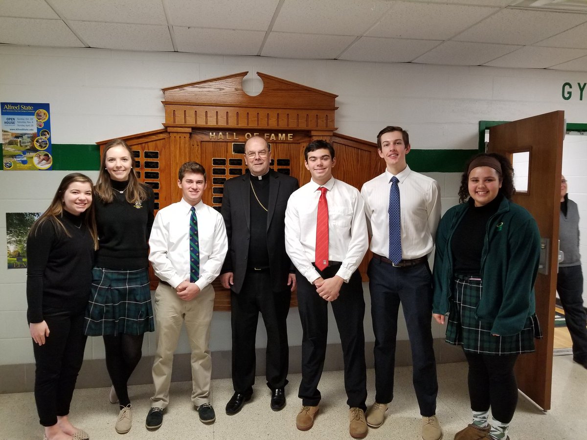 Celebrating Catholic schools at Seton with the Broome County Catholic schools.